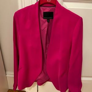Hot pink dressy blazer size 6
